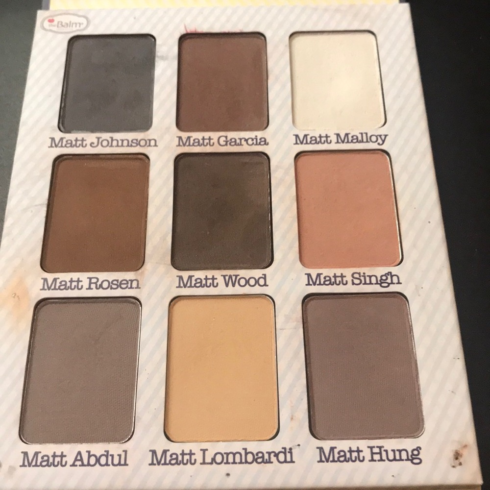 The Balm meet Matt(e) Nude eyeshadow palette